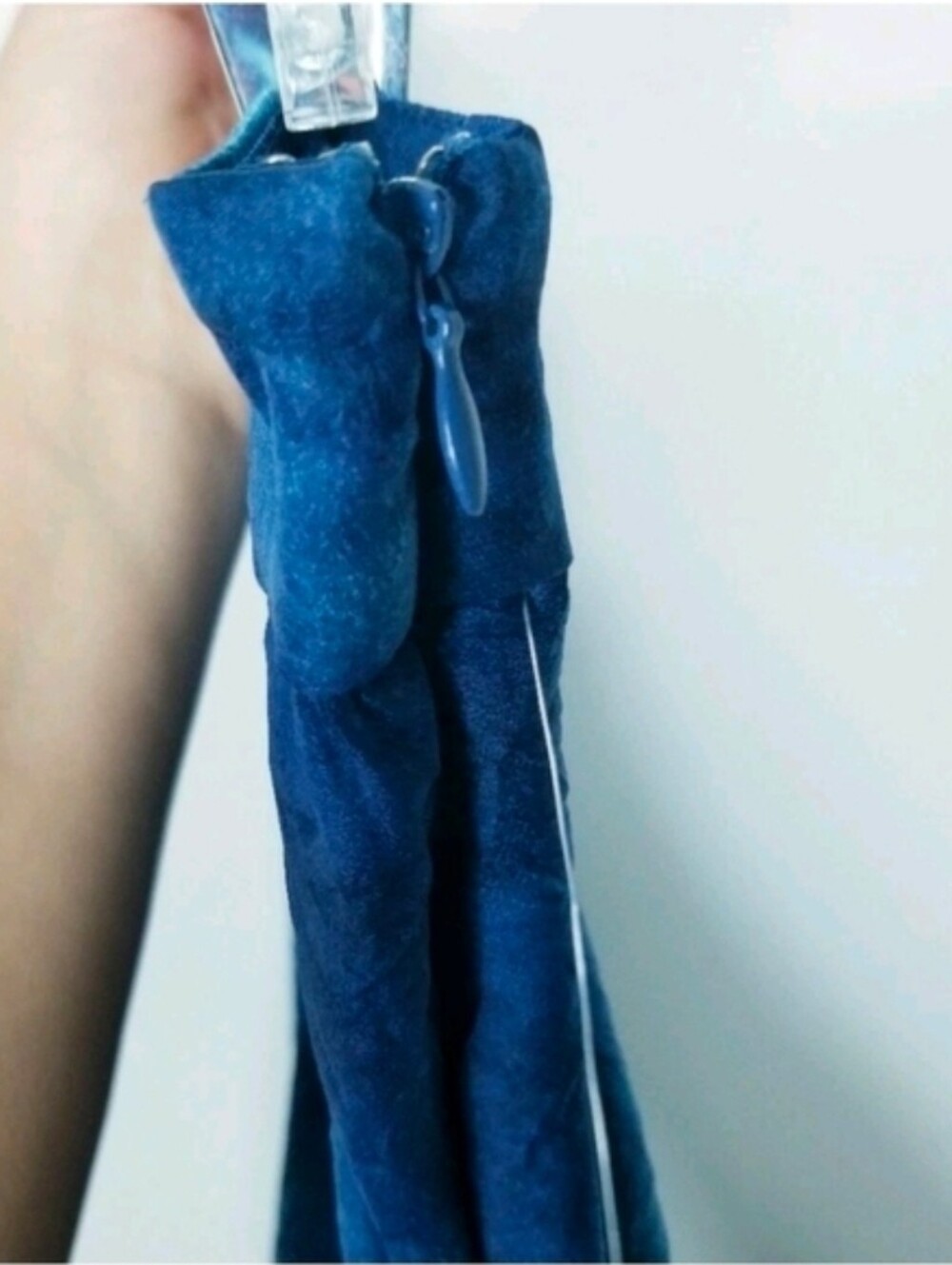 Free People Skirt Martine Flirt Tie Dye Mini A-LINE Blue Size 12 NEW Bohemian - Picture 7 of 8